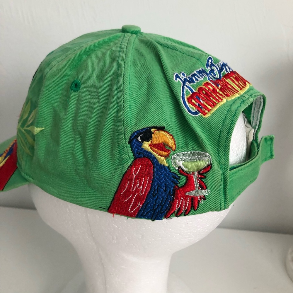 Margaritaville Green Parrot Embroidered Cap - Bird Design - Picture 3 of 5